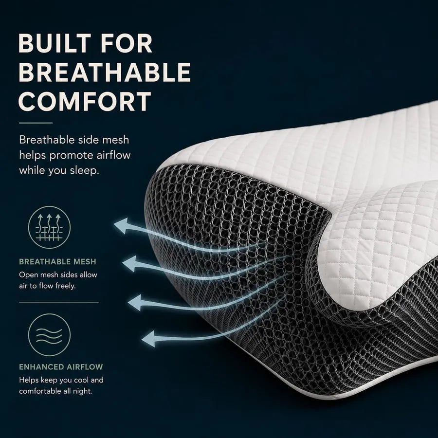 Velar Élise™ Orthopedic Memory Foam Pillow – packaging
